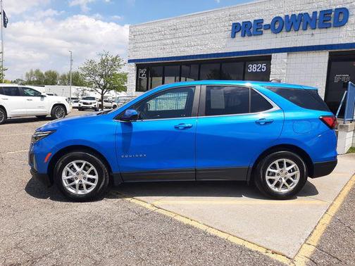 Riptide Blue Metallic 2024 Chevrolet Equinox 1LT