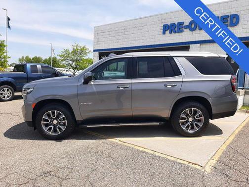 Satin Steel Metallic 2021 Chevrolet Tahoe LT