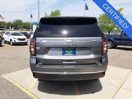 Satin Steel Metallic 2021 Chevrolet Tahoe LT