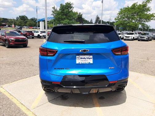 Riptide Blue Metallic 2024 Chevrolet Blazer RS