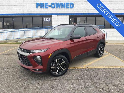 Crimson Metallic 2023 Chevrolet Trailblazer RS