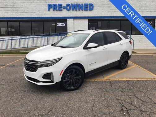 Summit White 2022 Chevrolet Equinox FWD RS