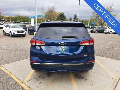 Blue Glow Metallic 2023 Chevrolet Equinox FWD RS