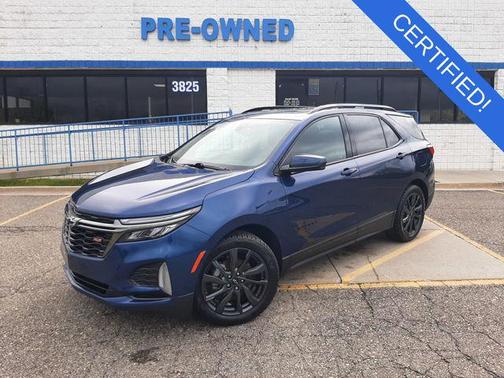Blue Glow Metallic 2023 Chevrolet Equinox FWD RS
