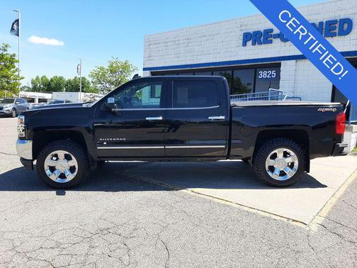 Black 2017 Chevrolet Silverado 1500 LTZ