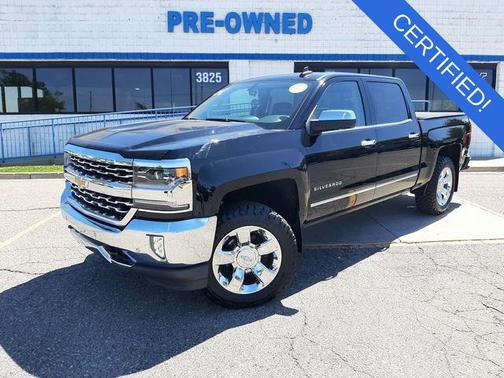 Black 2017 Chevrolet Silverado 1500 LTZ