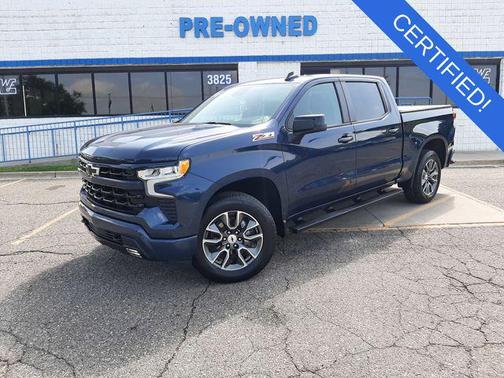 Northsky Blue Metallic 2023 Chevrolet Silverado 1500 RST