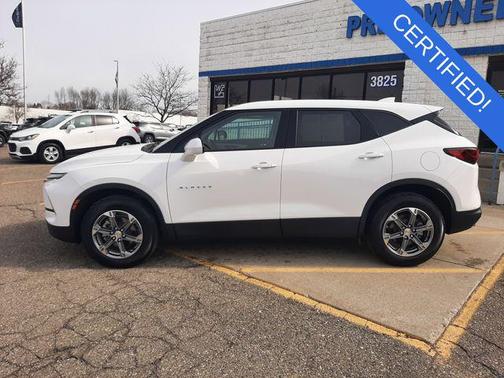 Summit White 2023 Chevrolet Blazer 2LT