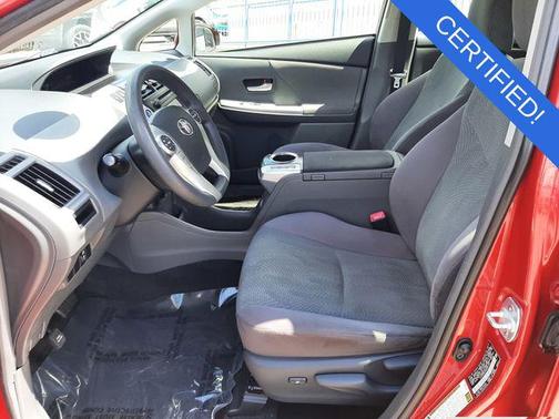 Barcelona Red Metallic 2013 Toyota Prius v Three