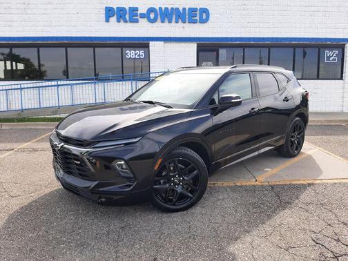 Black 2024 Chevrolet Blazer RS