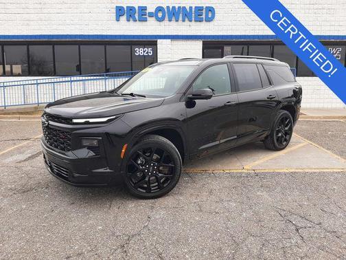 Mosaic Black Metallic 2024 Chevrolet Traverse RS