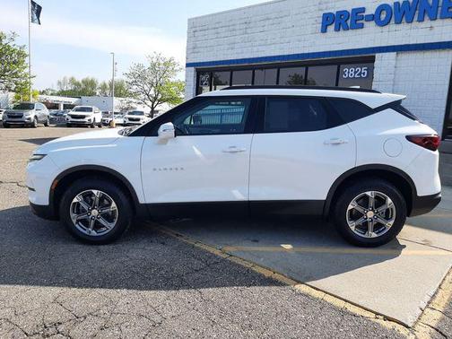 Summit White 2023 Chevrolet Blazer 3LT
