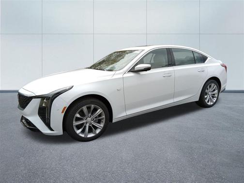 Summit White 2026 Cadillac CT5 Premium Luxury