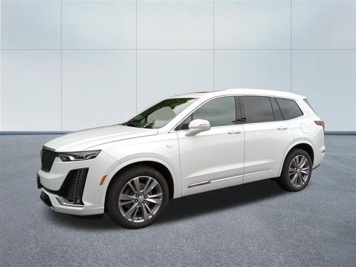 Crystal White Tricoat 2024 Cadillac XT6 Premium Luxury AWD