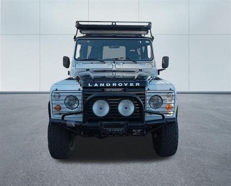 White 1987 Land Rover Defender