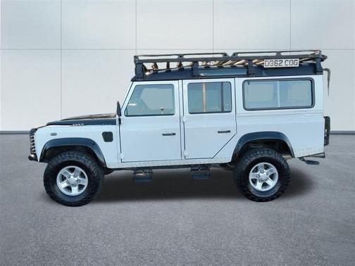 White 1987 Land Rover Defender