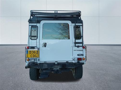 White 1987 Land Rover Defender