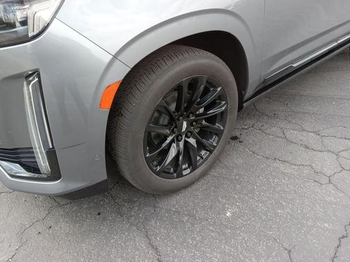 Satin Steel Metallic 2021 Cadillac Escalade Sport