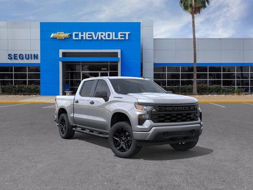 Sterling Gray Metallic 2026 Chevrolet Silverado 1500 Custom