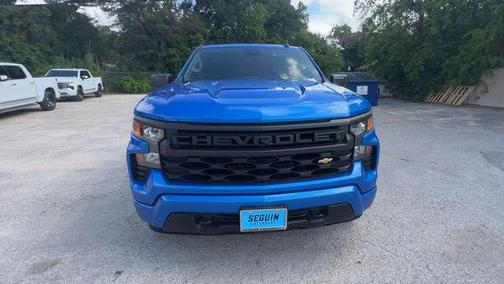 Riptide Blue Metallic 2025 Chevrolet Silverado 1500 Custom