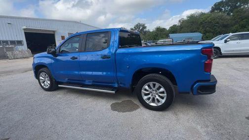 Riptide Blue Metallic 2025 Chevrolet Silverado 1500 Custom