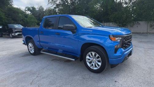 Riptide Blue Metallic 2025 Chevrolet Silverado 1500 Custom