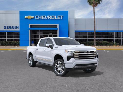 Polar White Tricoat 2026 Chevrolet Silverado 1500 High Country
