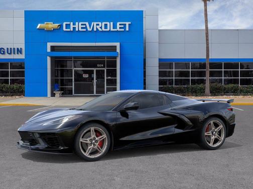 Black 2026 Chevrolet Corvette Stingray w/3LT