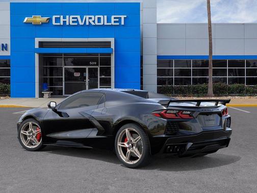 Black 2026 Chevrolet Corvette Stingray w/3LT