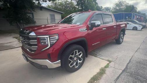 Volcanic Red Tintcoat 2023 GMC Sierra 1500 SLT