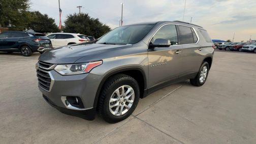 Satin Steel Metallic 2020 Chevrolet Traverse LT Leather