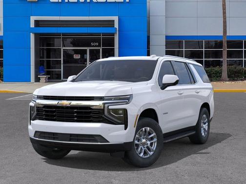 Summit White 2026 Chevrolet Tahoe LS