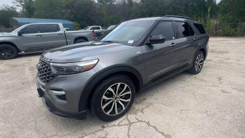 CARBONIZED GRAY METALLIC 2022 Ford Explorer ST-Line