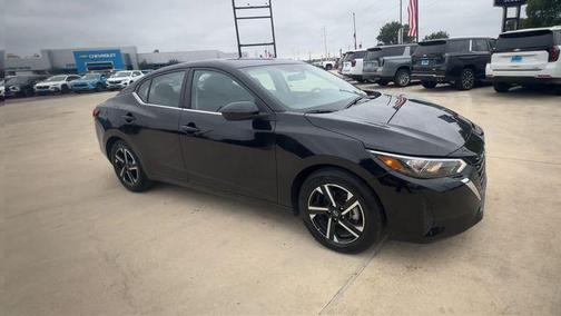 Super Black 2025 Nissan Sentra SV