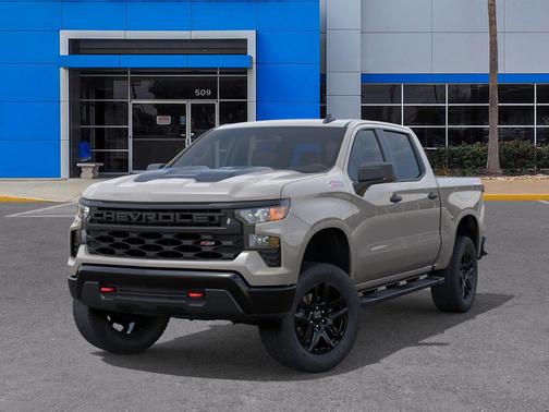 White Sands 2026 Chevrolet Silverado 1500 Custom Trail Boss