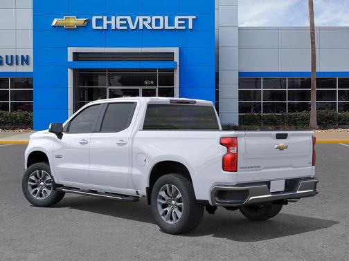 Summit White 2026 Chevrolet Silverado 1500 LT