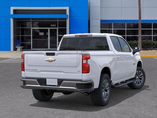 Summit White 2026 Chevrolet Silverado 1500 LT