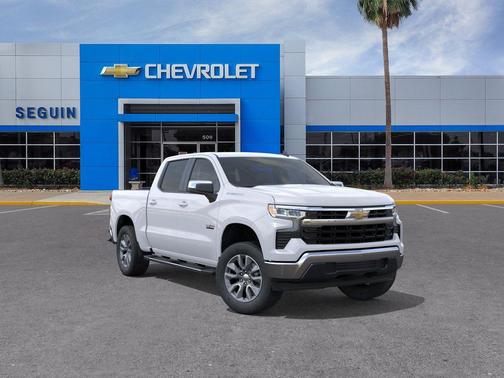 Summit White 2026 Chevrolet Silverado 1500 LT