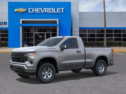 Sterling Gray Metallic 2026 Chevrolet Silverado 1500 WT