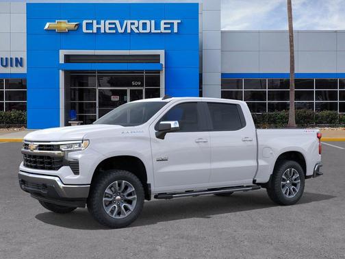 Summit White 2026 Chevrolet Silverado 1500 LT