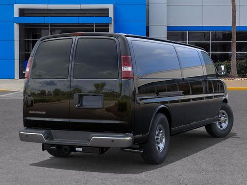 Black 2026 Chevrolet Express 2500 Work Van
