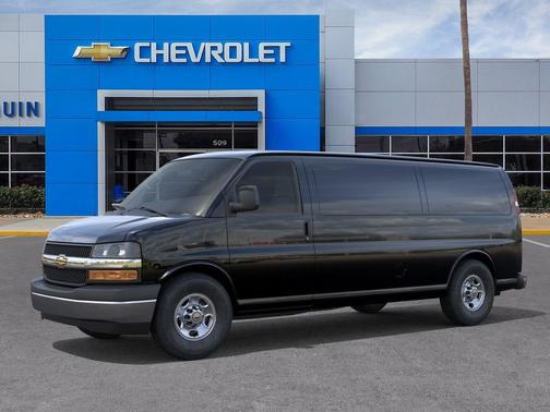Black 2026 Chevrolet Express 2500 Work Van