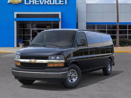 Black 2026 Chevrolet Express 2500 Work Van