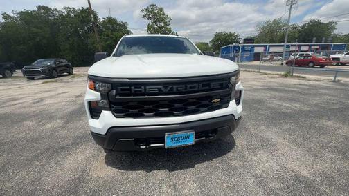 Summit White 2025 Chevrolet Silverado 1500 WT
