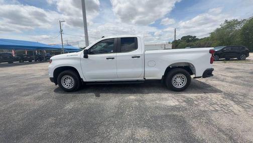Summit White 2025 Chevrolet Silverado 1500 WT