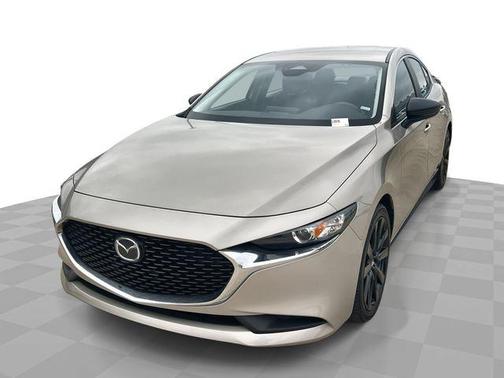 Platinum Quartz Metallic 2025 Mazda Mazda3 2.5 S Select Sport
