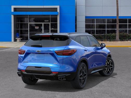 Riptide Blue Metallic 2026 Chevrolet Blazer RS