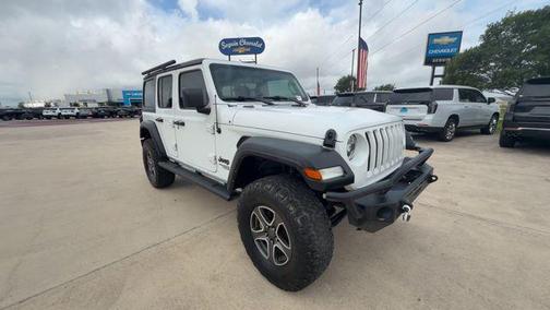 Bright White Clearcoat 2021 Jeep Wrangler Unlimited Sport