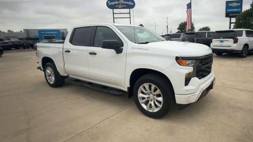 Summit White 2024 Chevrolet Silverado 1500 Custom