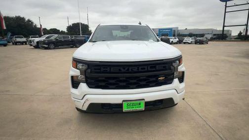 Summit White 2024 Chevrolet Silverado 1500 Custom